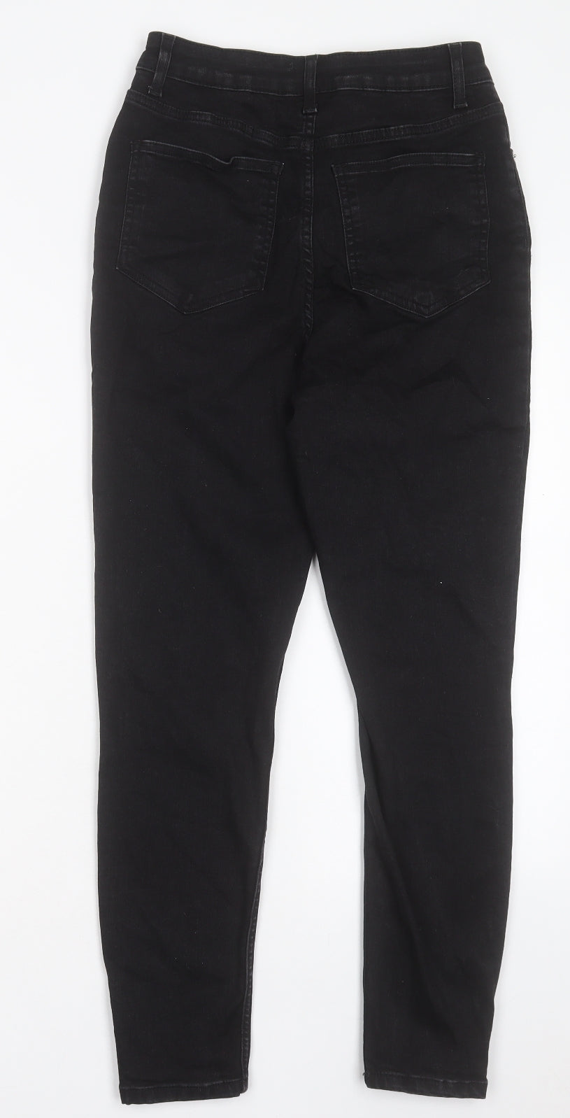 ASOS Mens Black Cotton Skinny Jeans Size 30 in L30 in Regular Button