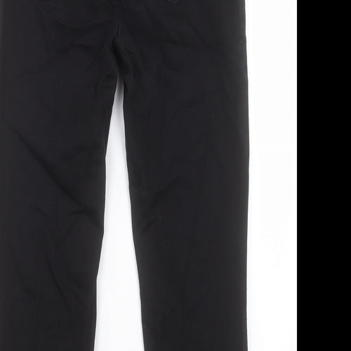 Gerry Weber Womens Black Cotton Straight Jeans Size 32 in L26 in Regular Button