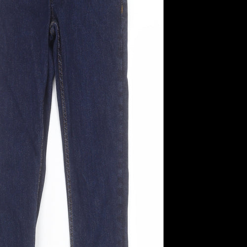Denim & Co. Mens Blue Cotton Skinny Jeans Size 28 in L32 in Regular Button