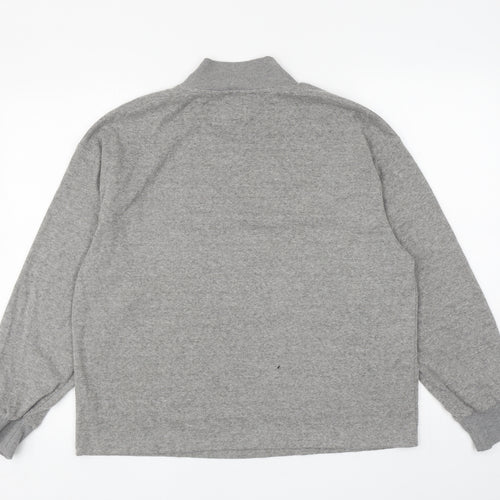 Marks and Spencer Womens Grey Viscose Pullover Sweatshirt Size 14 Pullover
