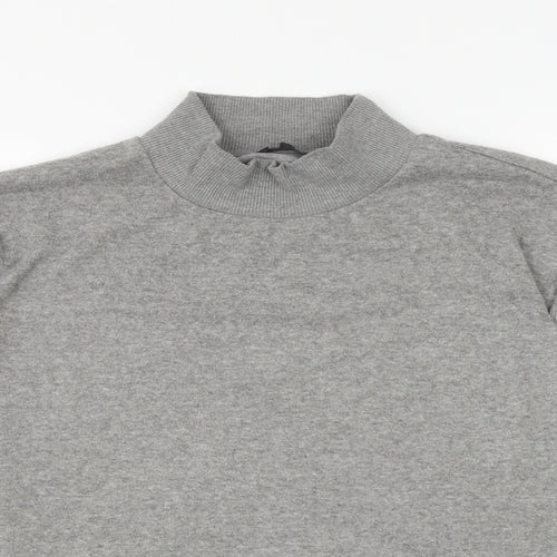 Marks and Spencer Womens Grey Viscose Pullover Sweatshirt Size 14 Pullover