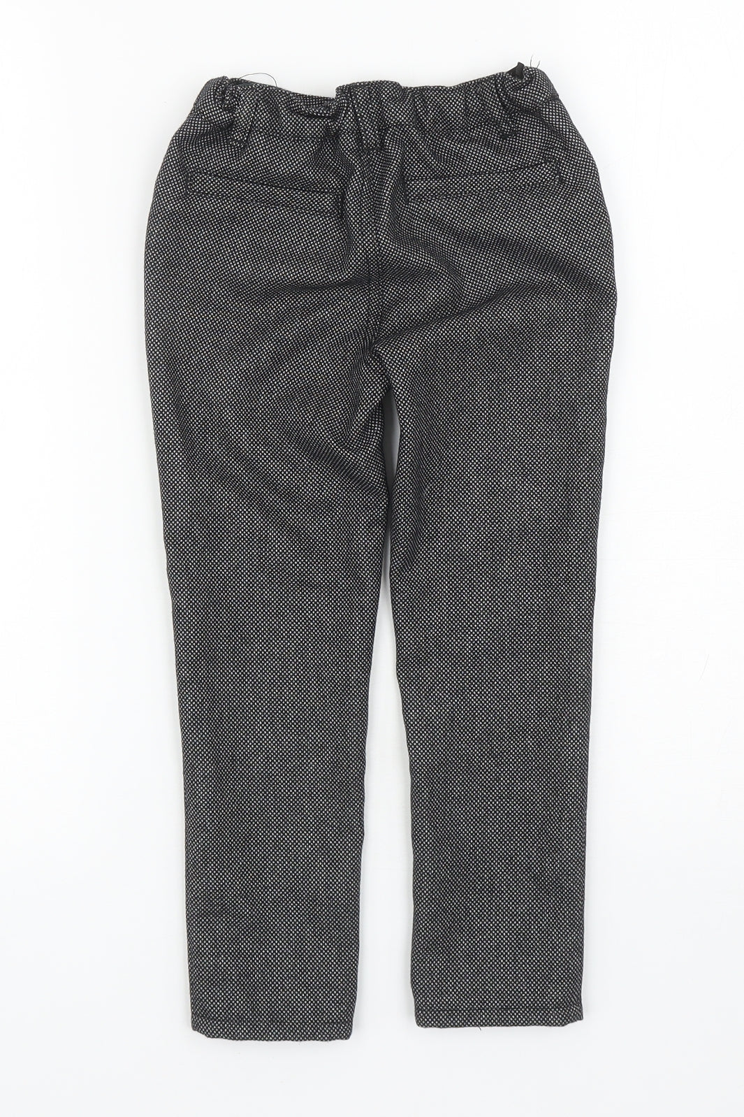 Mothercare Boys Grey Geometric Polyester Capri Trousers Size 3-4 Years L20 in Regular Button