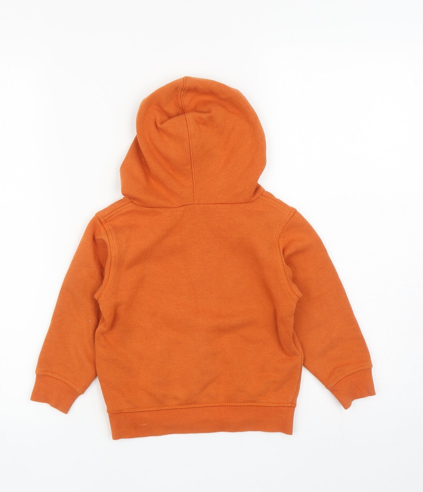 H&M Boys Orange Cotton Pullover Jumper Size 24 Months Pullover - Tiger