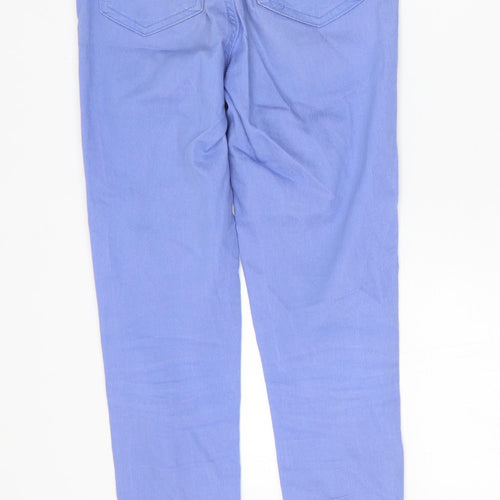 Marks and Spencer Womens Blue Cotton Jegging Jeans Size 6 L27 in Regular