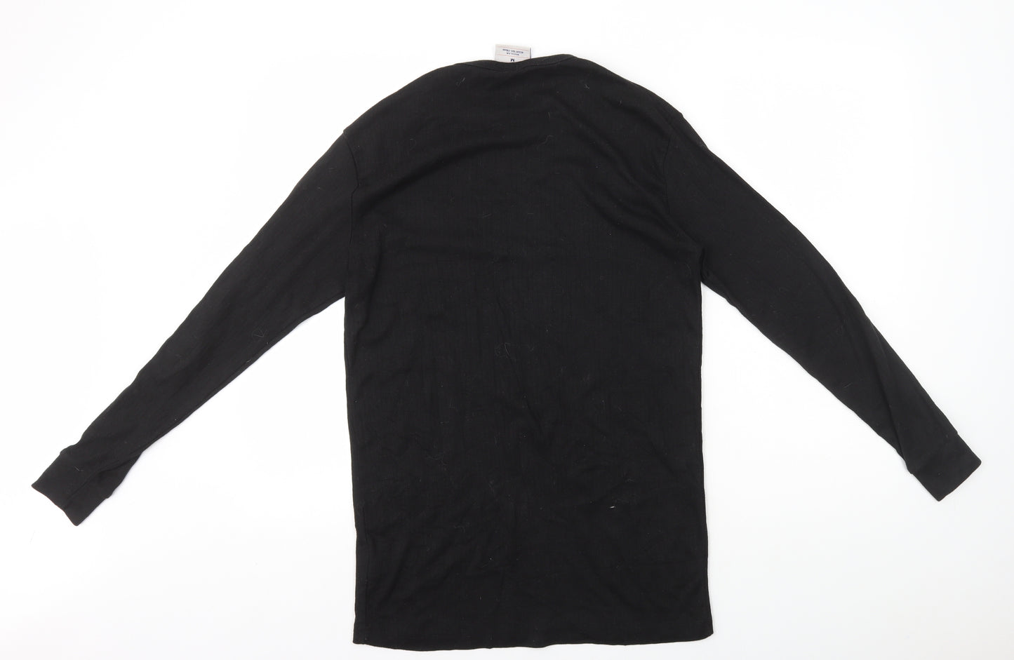 Portwest Womens Black Polyester Basic T-Shirt Size M Round Neck - Ribbed
