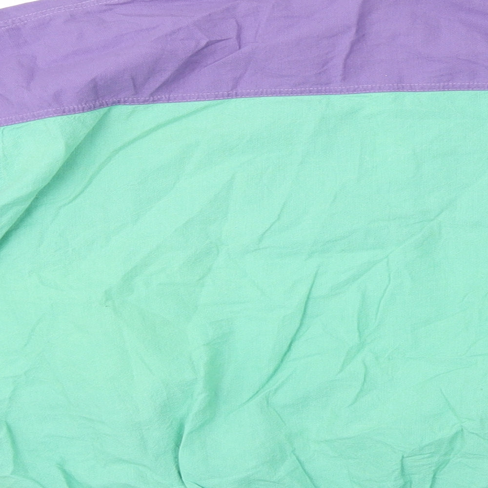 Sun LIfe Womens Multicoloured Windbreaker Jacket Size M Zip