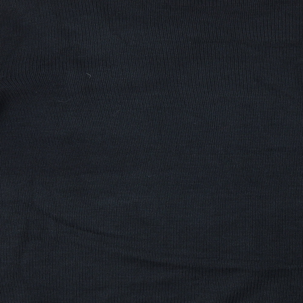 Cedar Wood State Mens Blue Round Neck Acrylic Pullover Jumper Size XL - Santa