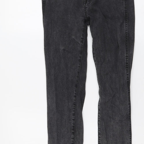 Gap Womens Grey Cotton Skinny Jeans Size 25 in L26 in Regular Button