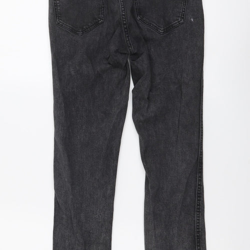 Gap Womens Grey Cotton Skinny Jeans Size 25 in L26 in Regular Button
