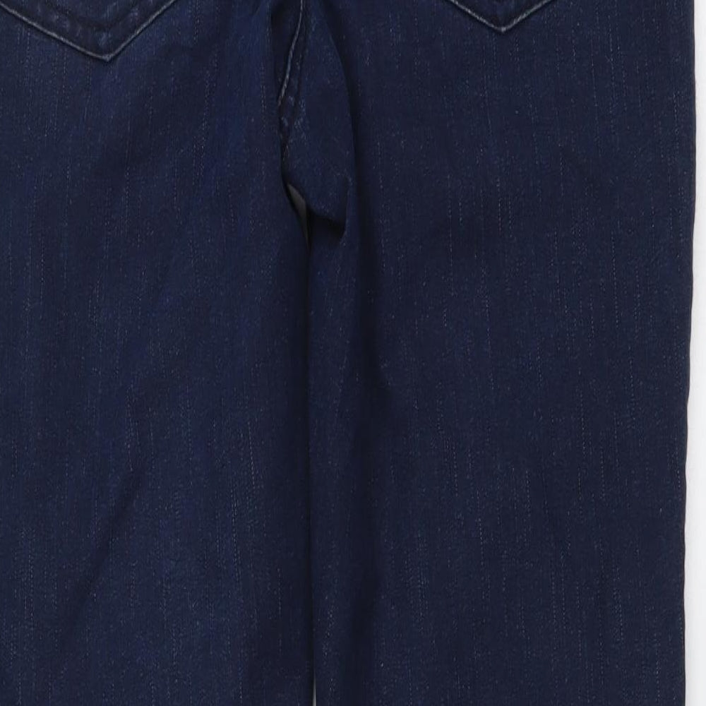 Rohan Womens Blue Cotton Skinny Jeans Size 8 L29 in Regular Button
