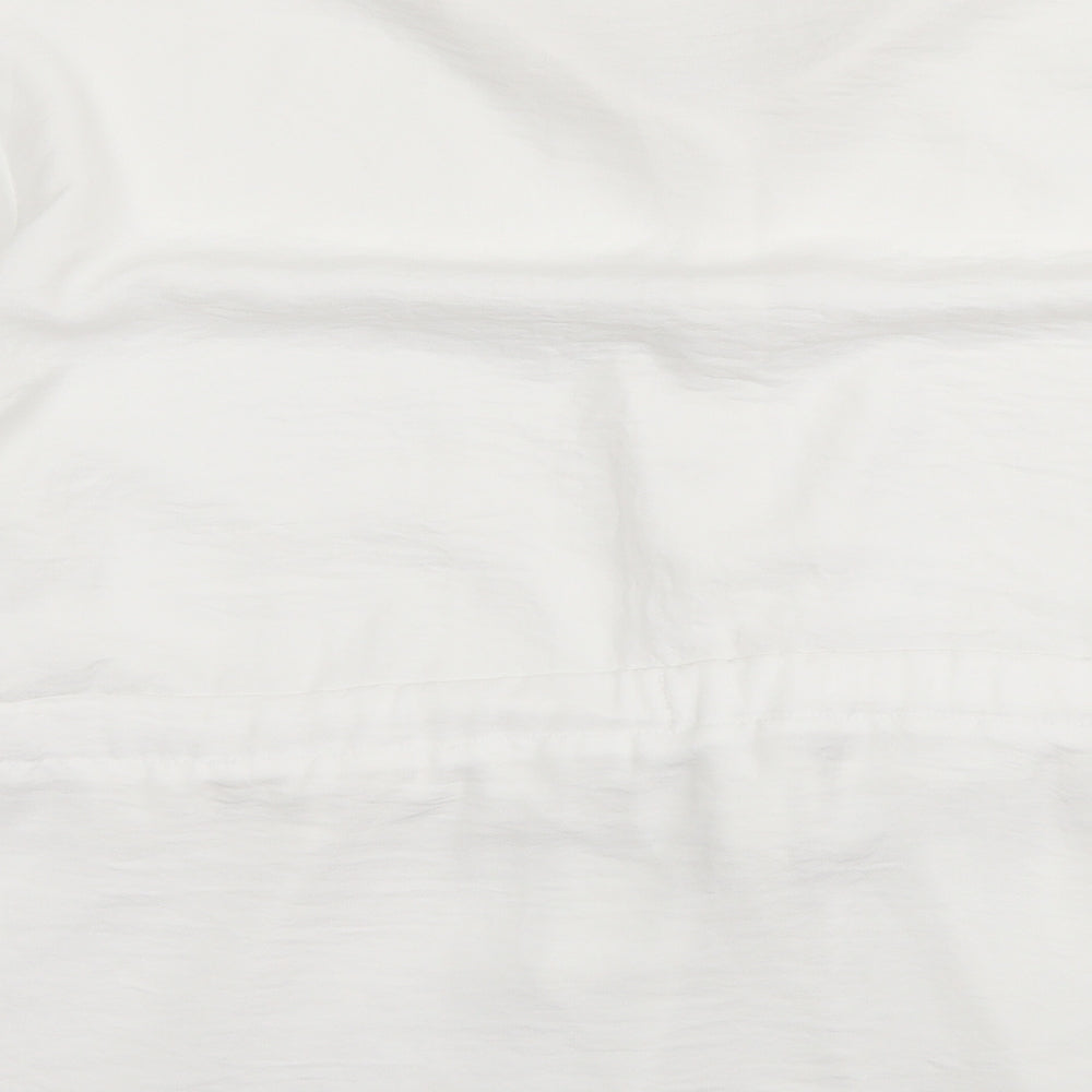 Primark Womens White Polyester Basic Button-Up Size 20 Collared