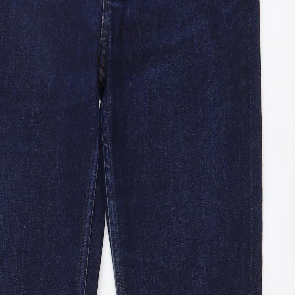Acne Studios Womens Blue Cotton Bootcut Jeans Size 29 in L32 in Regular Button