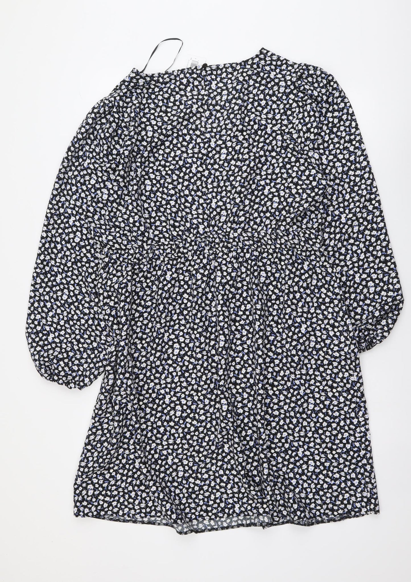 Papaya Womens Multicoloured Floral Polyester A-Line Size 18 Round Neck Pullover