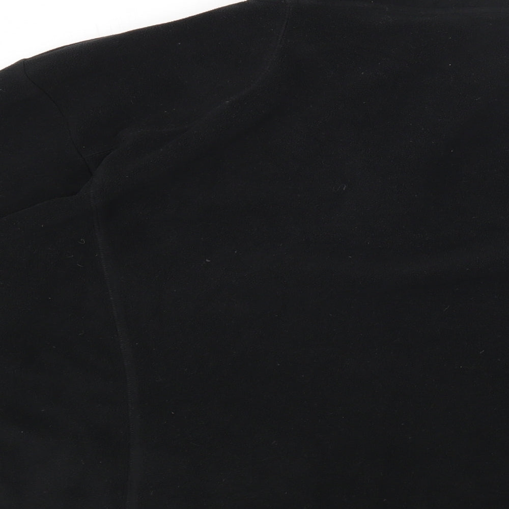 Craghoppers Womens Black High Neck Polyester Pullover Jumper Size 16