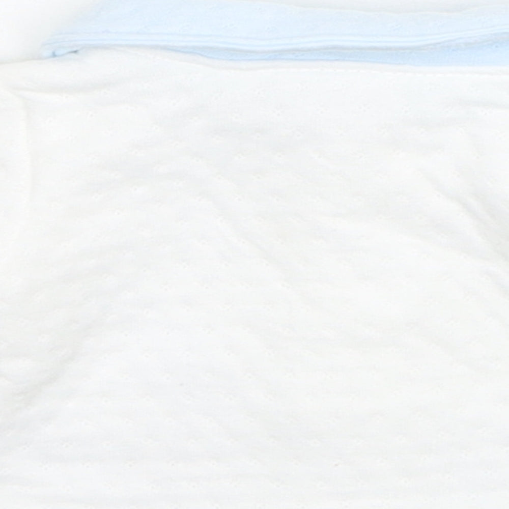 Watch Me Grow Girls White Polyester Cardigan Jumper Size 0-3 Months Button - Bunny Rabbit