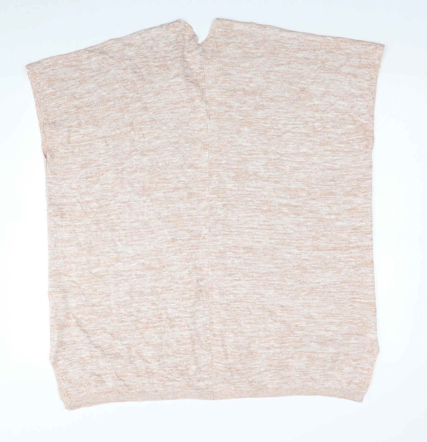 Atmosphere Womens Beige V-Neck Viscose Cardigan Jumper Size S