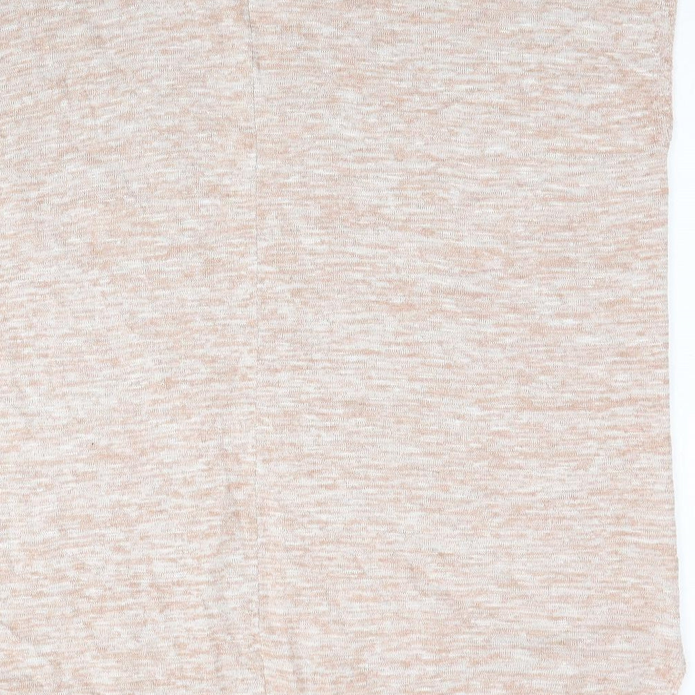 Atmosphere Womens Beige V-Neck Viscose Cardigan Jumper Size S