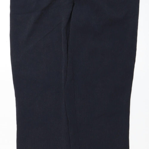 Topshop Womens Black Lyocell Capri Trousers Size 12 L20 in Regular Zip