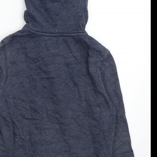 Gap Boys Blue Cotton Full Zip Hoodie Size 2 Years Zip