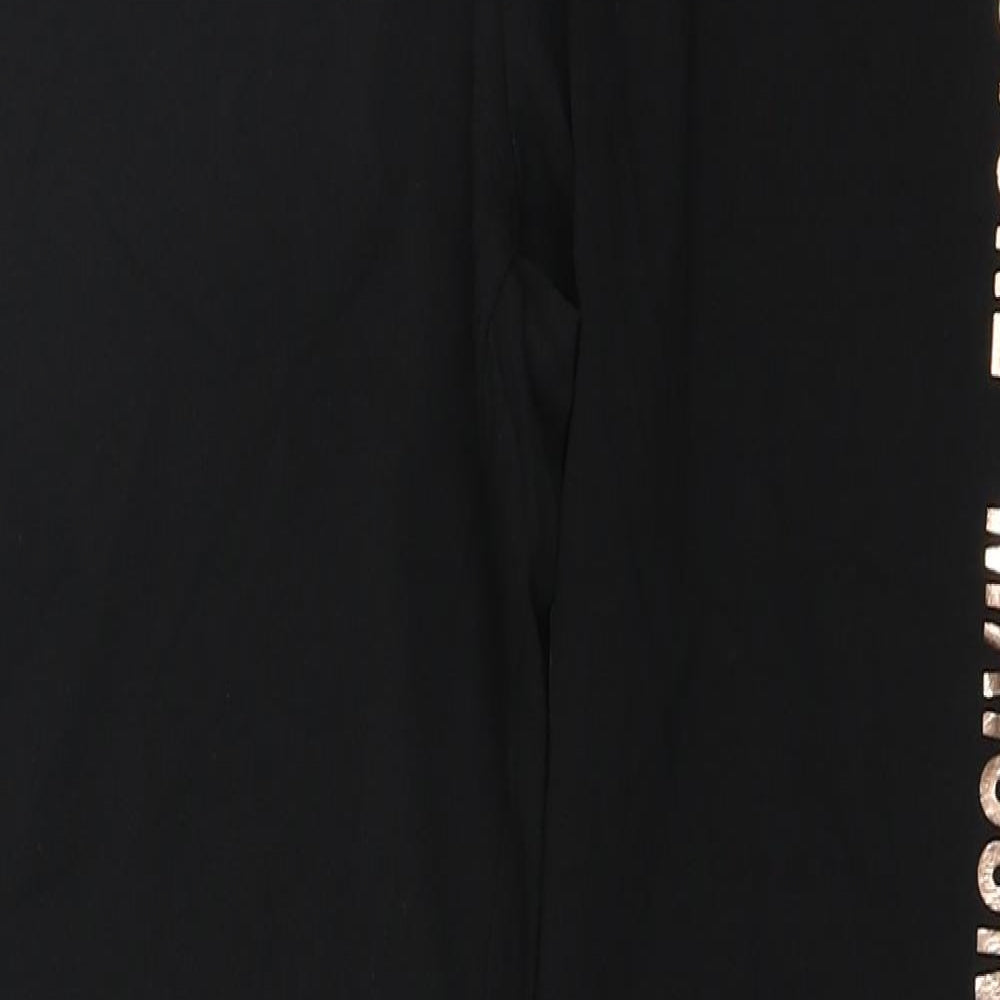 Pep&Co Womens Black Cotton Jegging Leggings Size 10 L28 in