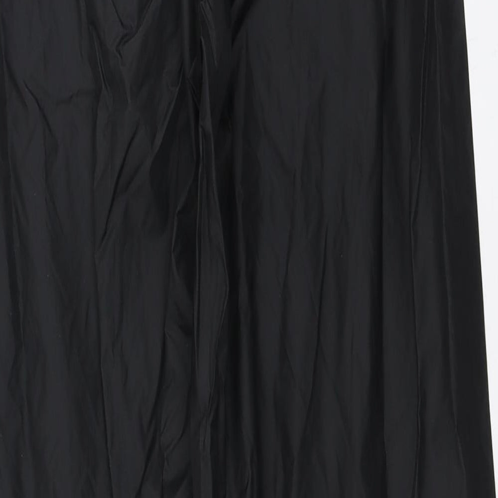 Regatta Womens Black Polyamide Rain Trousers Trousers Size XS L30 in Regular