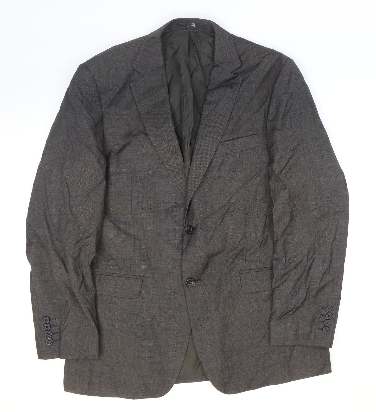 Marks and Spencer Mens Brown Wool Jacket Suit Jacket Size 40