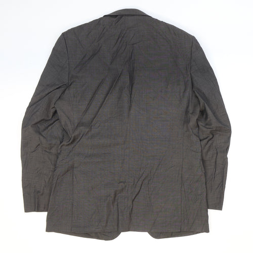 Marks and Spencer Mens Brown Wool Jacket Suit Jacket Size 40