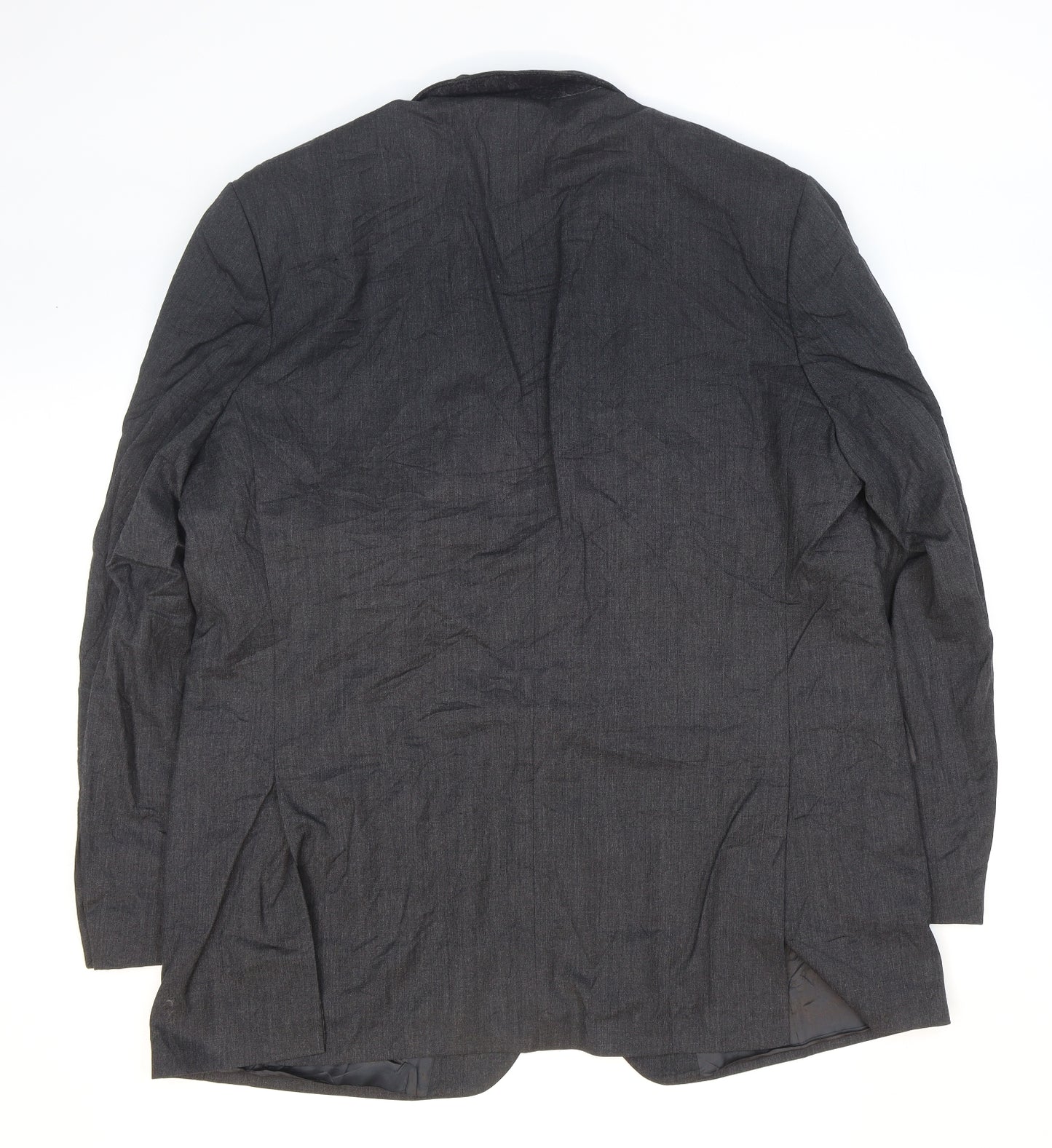 Marks and Spencer Mens Grey Wool Jacket Suit Jacket Size 46