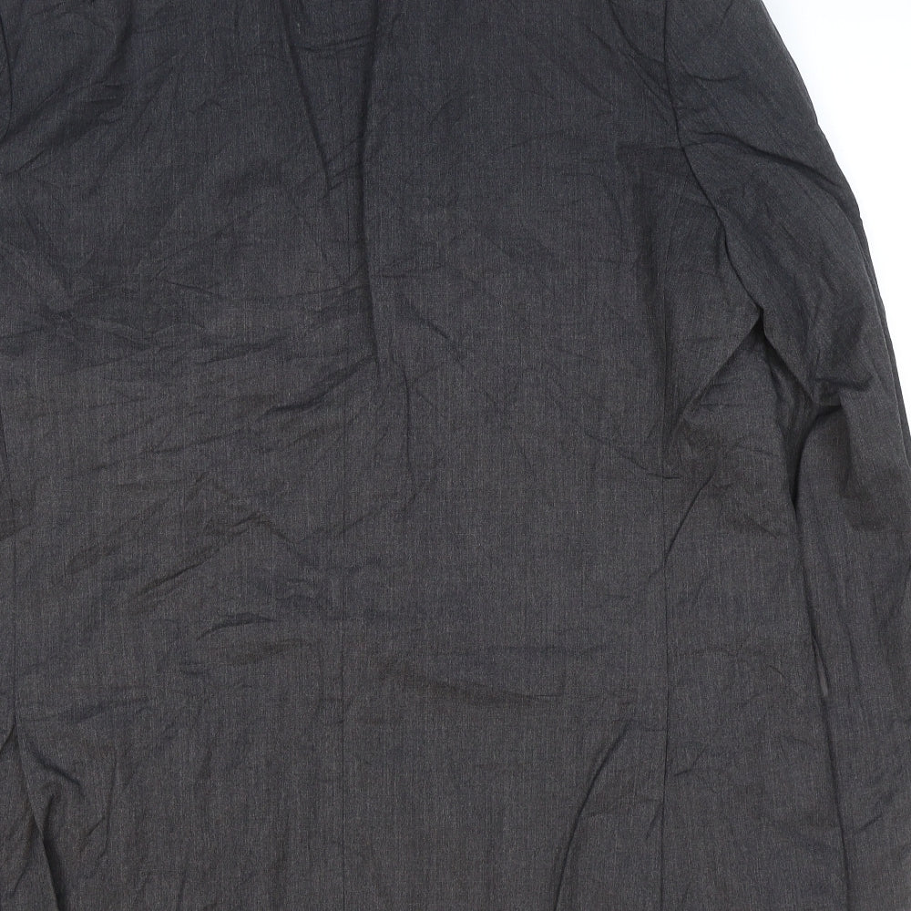 Marks and Spencer Mens Grey Wool Jacket Suit Jacket Size 46