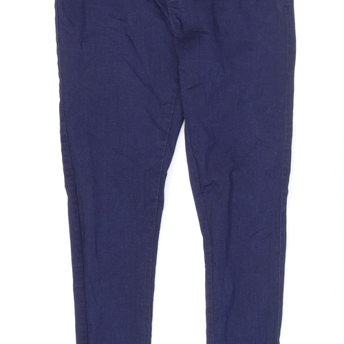 Lipsy Womens Blue Cotton Jegging Jeans Size 10 L28 in Regular