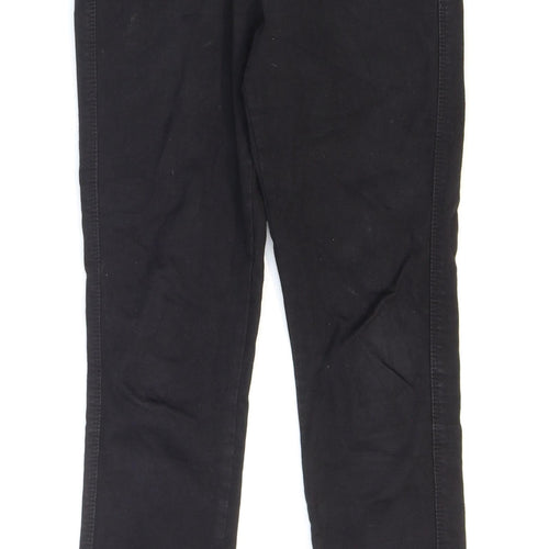 Dr. Denim Womens Black Cotton Skinny Jeans Size S L29 in Regular Zip