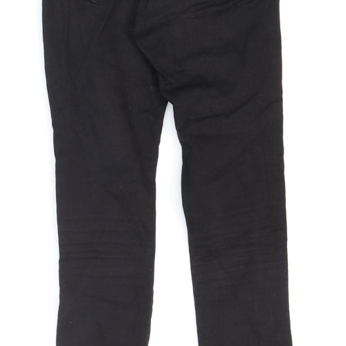 Dr. Denim Womens Black Cotton Skinny Jeans Size S L29 in Regular Zip