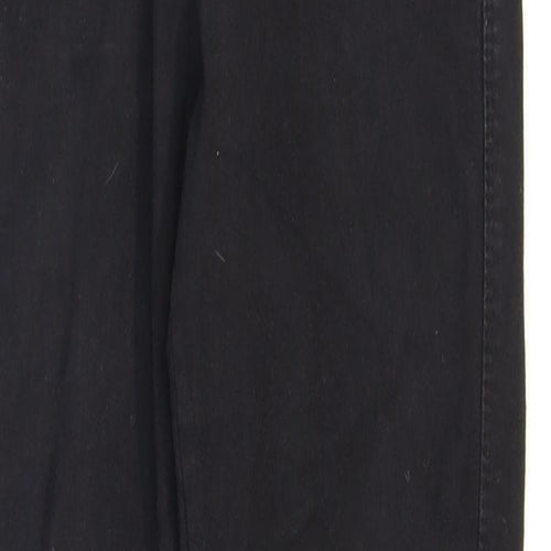 Dr. Denim Womens Black Cotton Skinny Jeans Size S L29 in Regular Zip