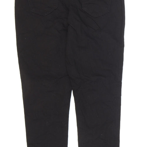 Primark Womens Black Cotton Jegging Jeans Size 10 L26 in Regular