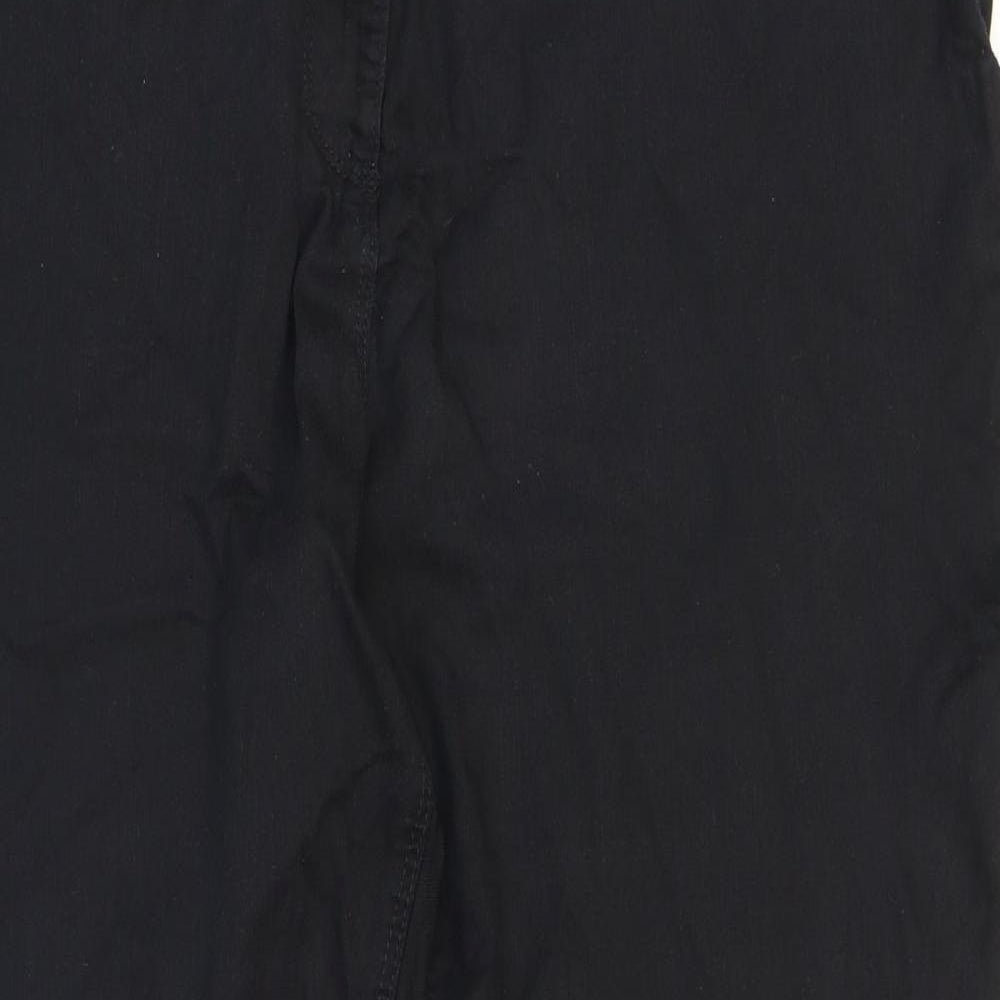 NEXT Womens Black Modal Jegging Jeans Size 22 L26 in Regular Zip