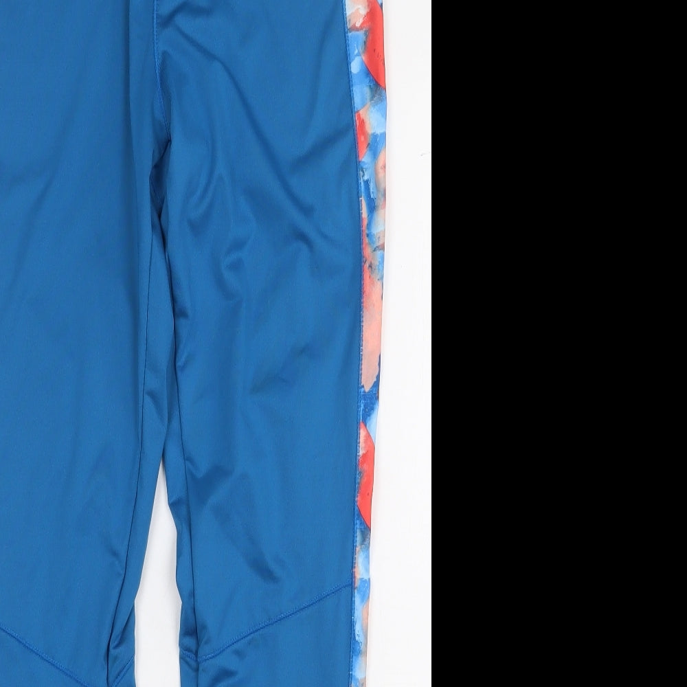 Dare 2B Womens Blue Polyester Sweatpants Leggings Size 10 L26 in Regular Pullover