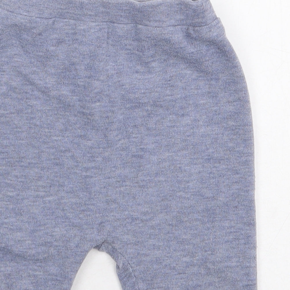 TU Boys Grey Polyester Jogger Trousers Size 6-9 Months