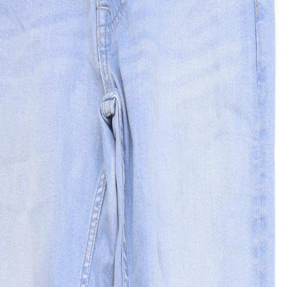 Primark Mens Blue Cotton Skinny Jeans Size 30 in L29 in Regular Button