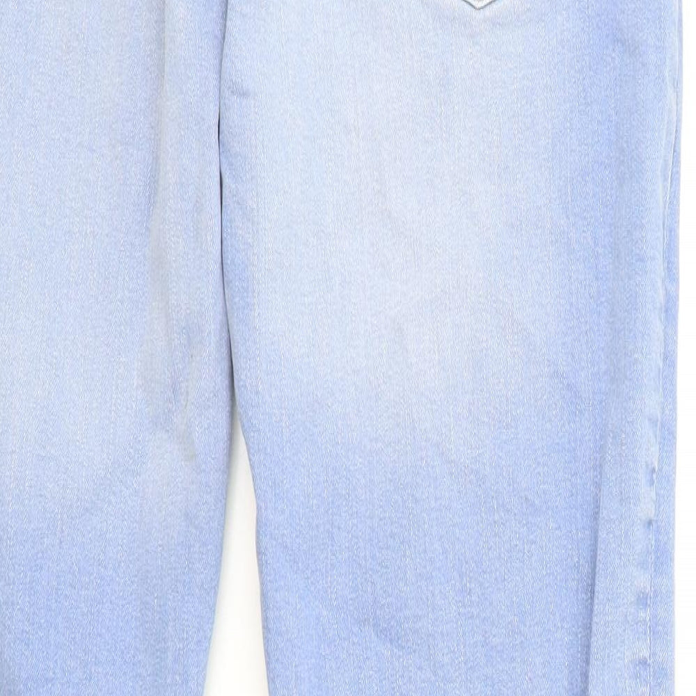 Primark Mens Blue Cotton Skinny Jeans Size 30 in L29 in Regular Button