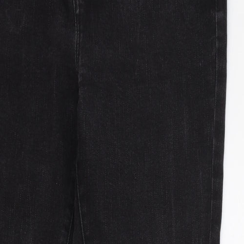 George Womens Black Cotton Skinny Jeans Size 30 in L28 in Regular Zip
