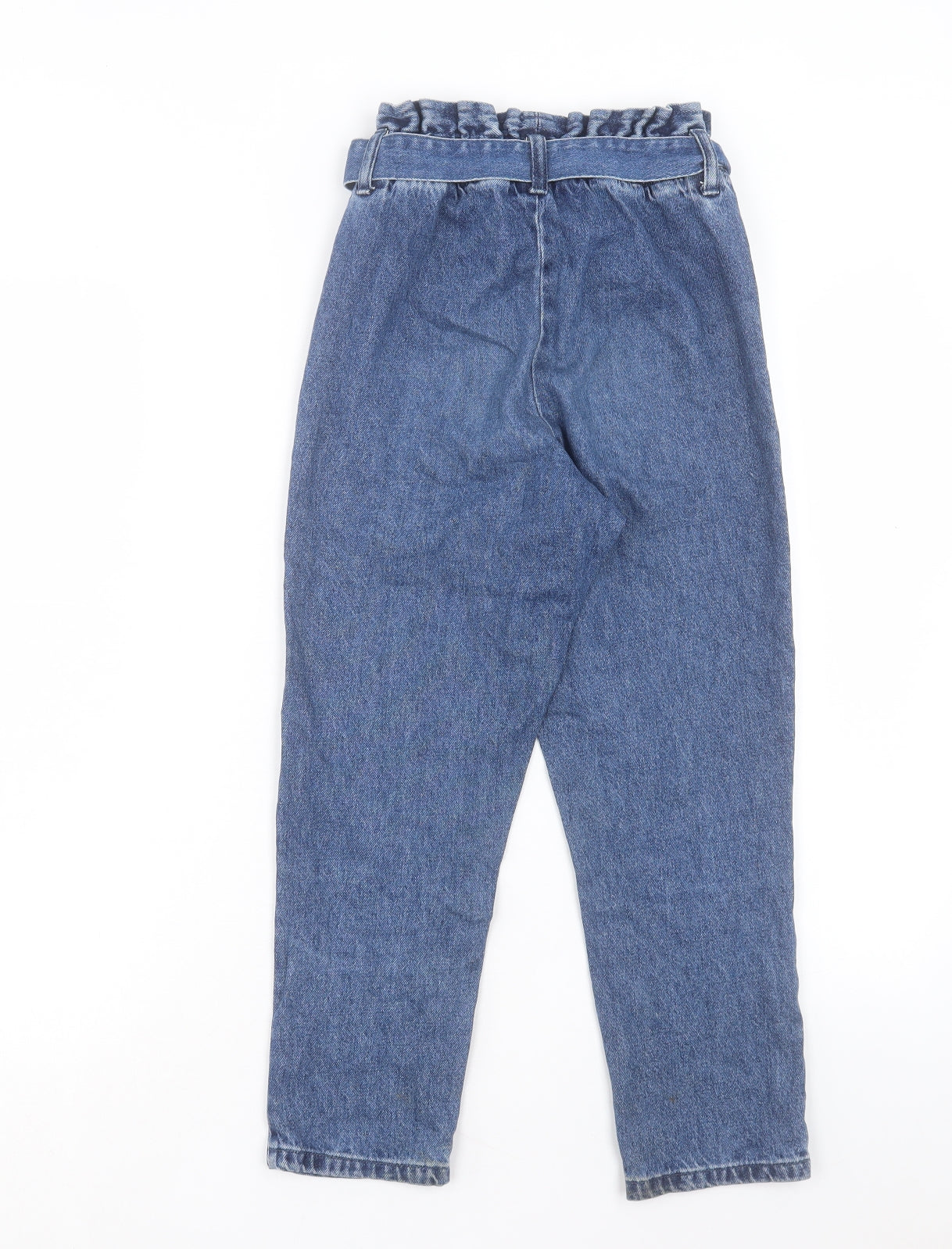 NEXT Girls Blue Cotton Straight Jeans Regular Pullover