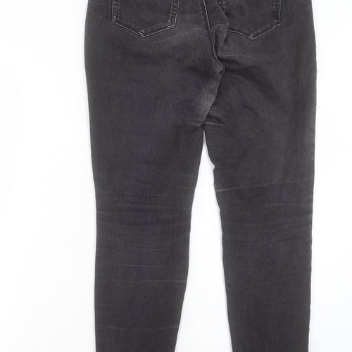 Style&co. Womens Black Cotton Skinny Jeans Size 30 in L30 in Regular Button
