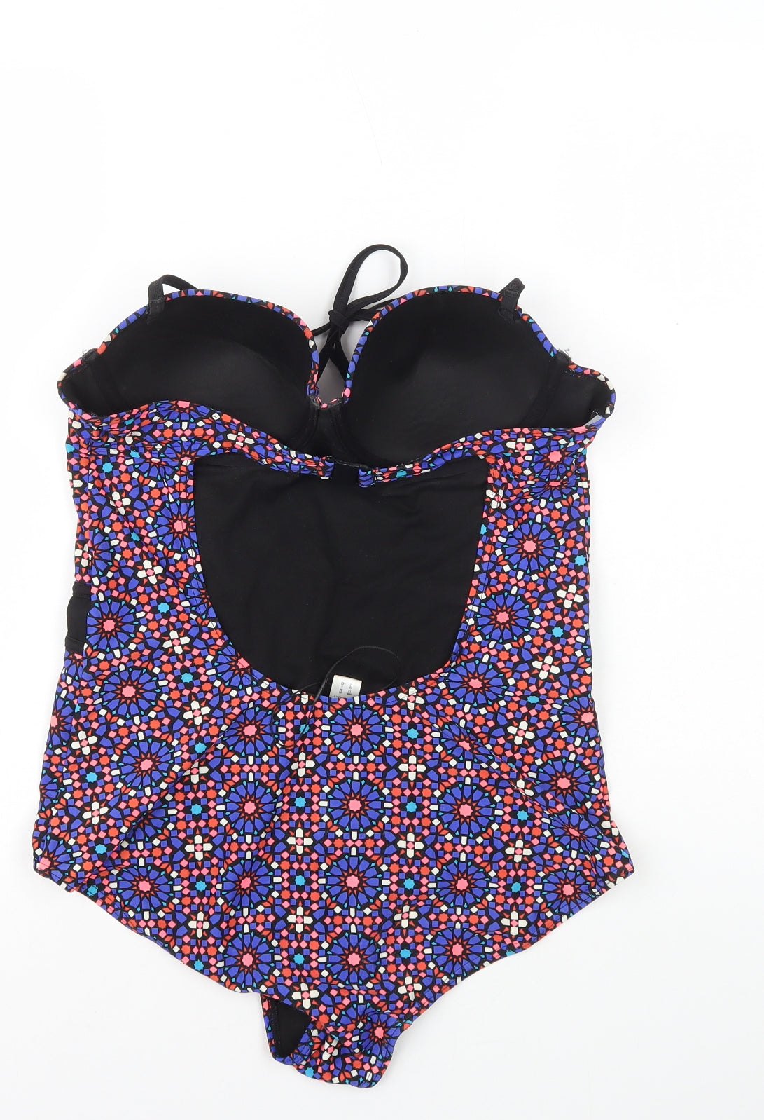 Atmosphere Womens Multicoloured Geometric Polyamide One Piece Size 16