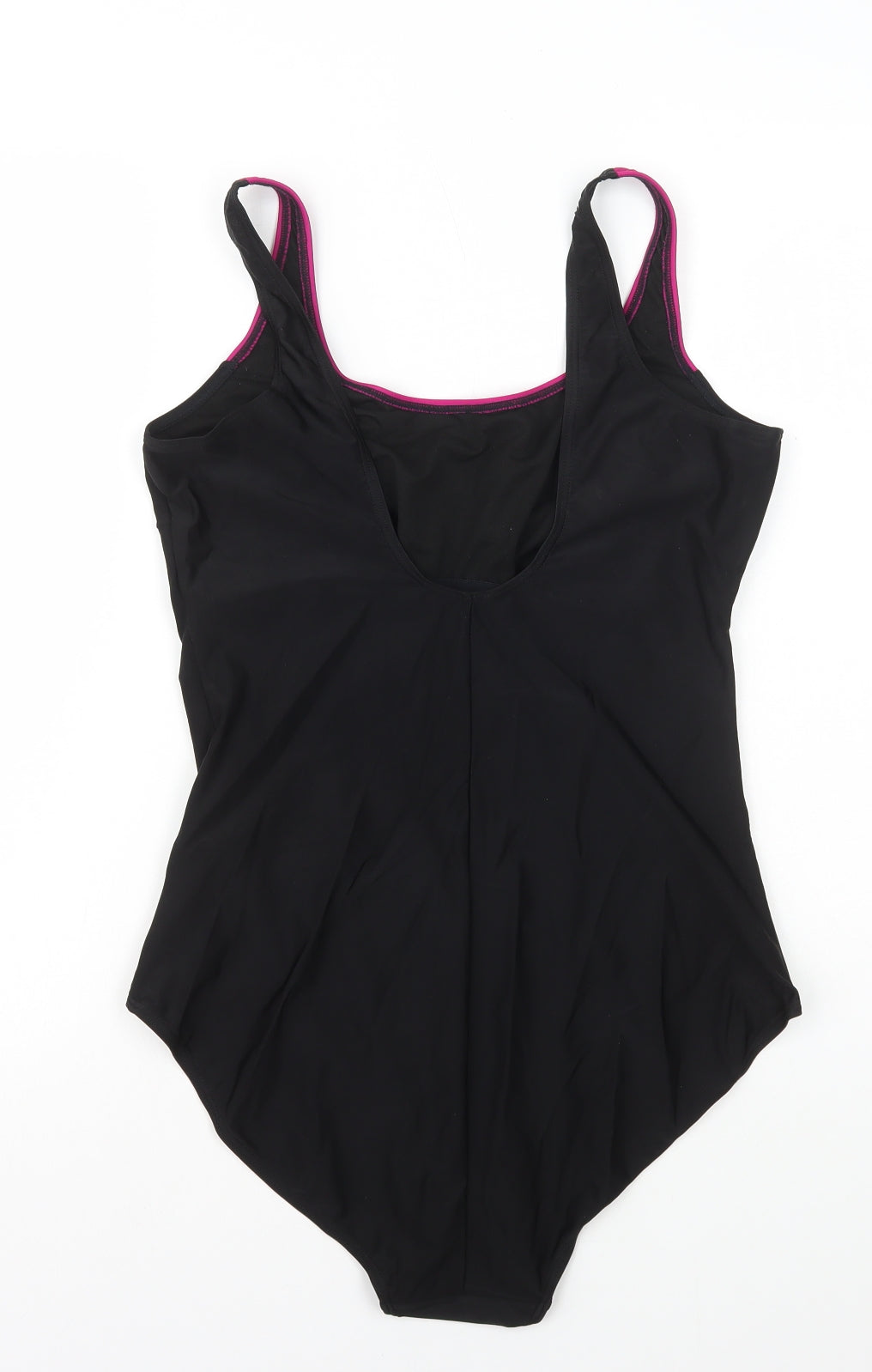 Preworn Womens Black Polyamide One Piece Size 16