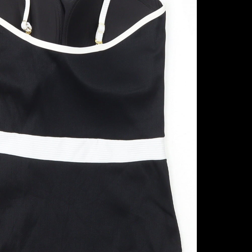 TU Womens Black Polyamide One Piece Size 22