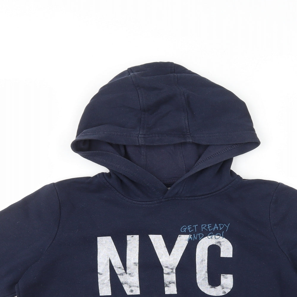 Pepperts Boys Blue Polyester Pullover Hoodie Size 8-9 Years Pullover - NYC
