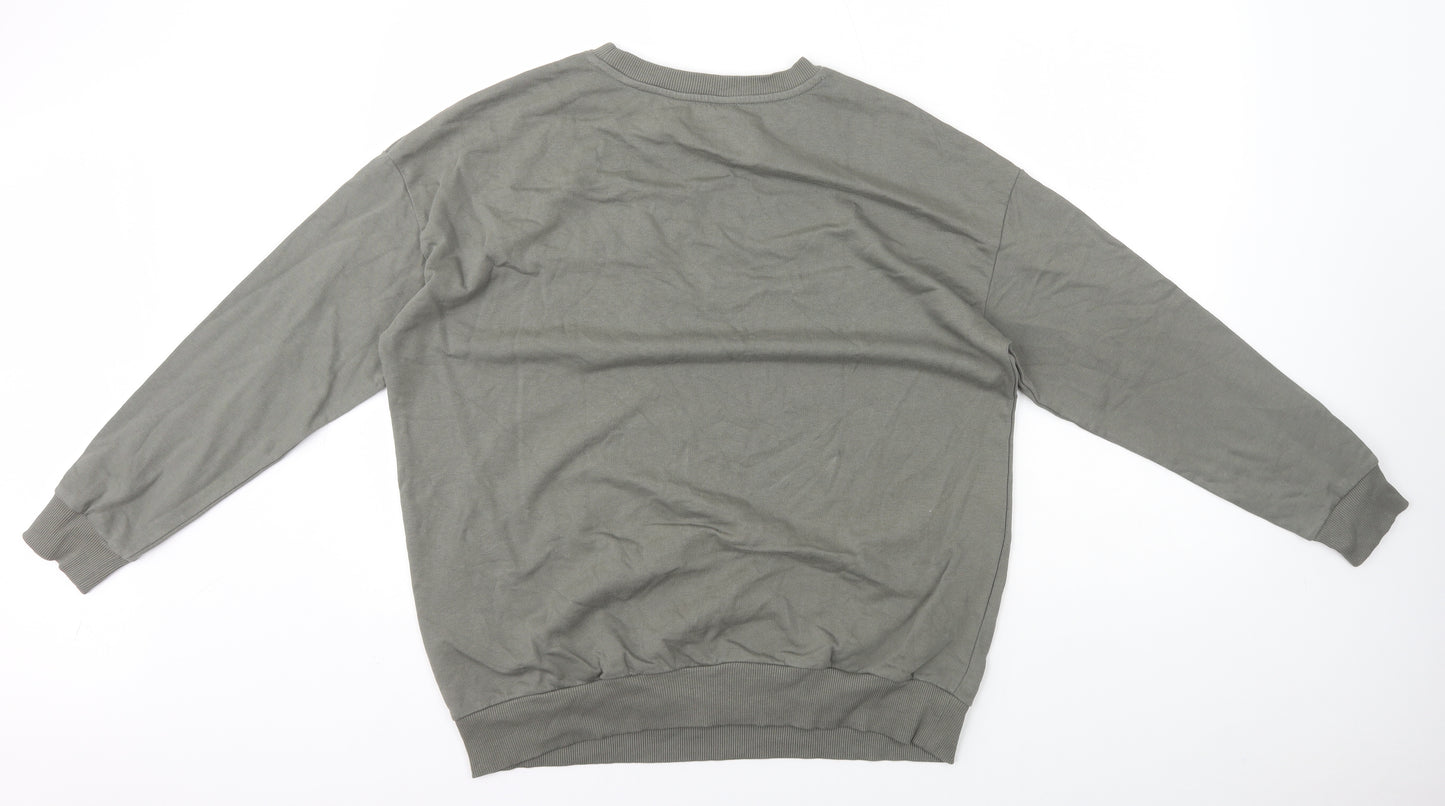 Capsule Womens Green Polyester Pullover Sweatshirt Size 18 Pullover