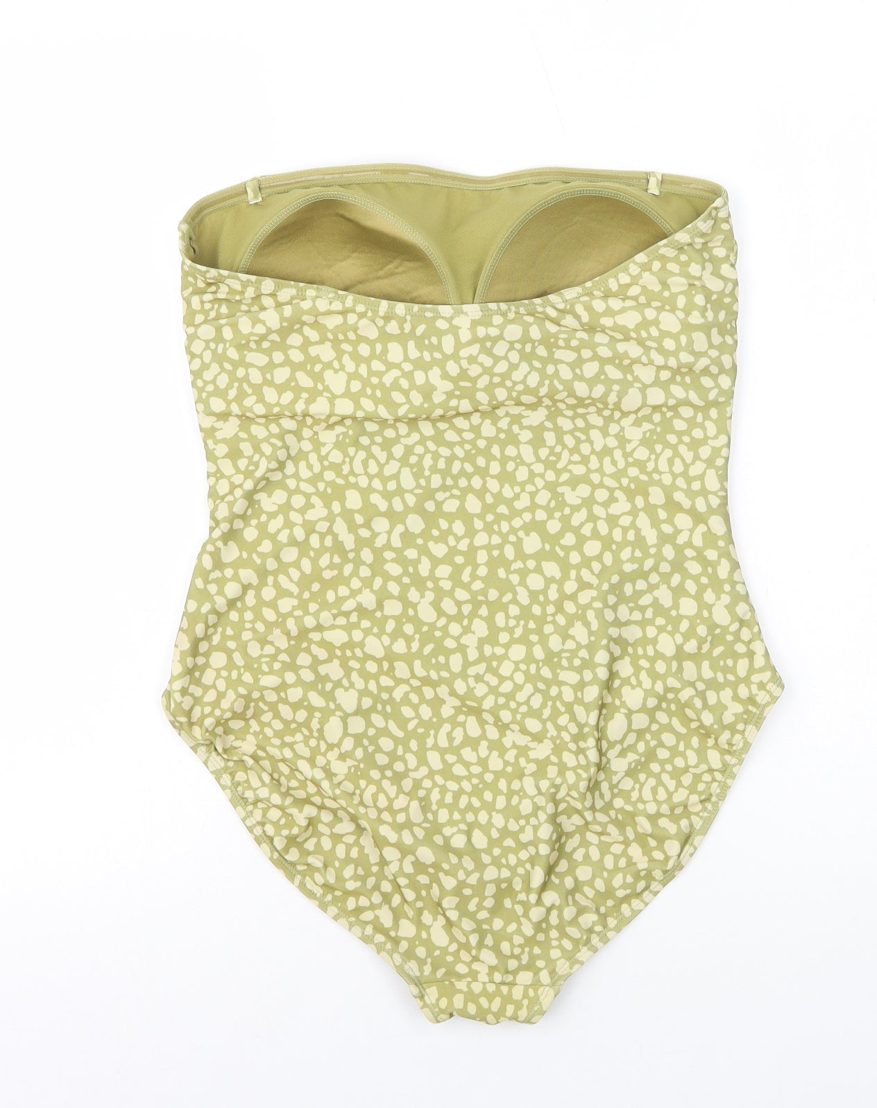 Primark Womens Green Animal Print Polyamide One Piece Size 16