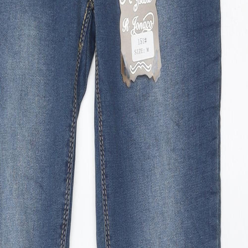R Jonaco Jeans Womens Blue Polyester Skinny Jeans Size 10 L30 in Regular Zip
