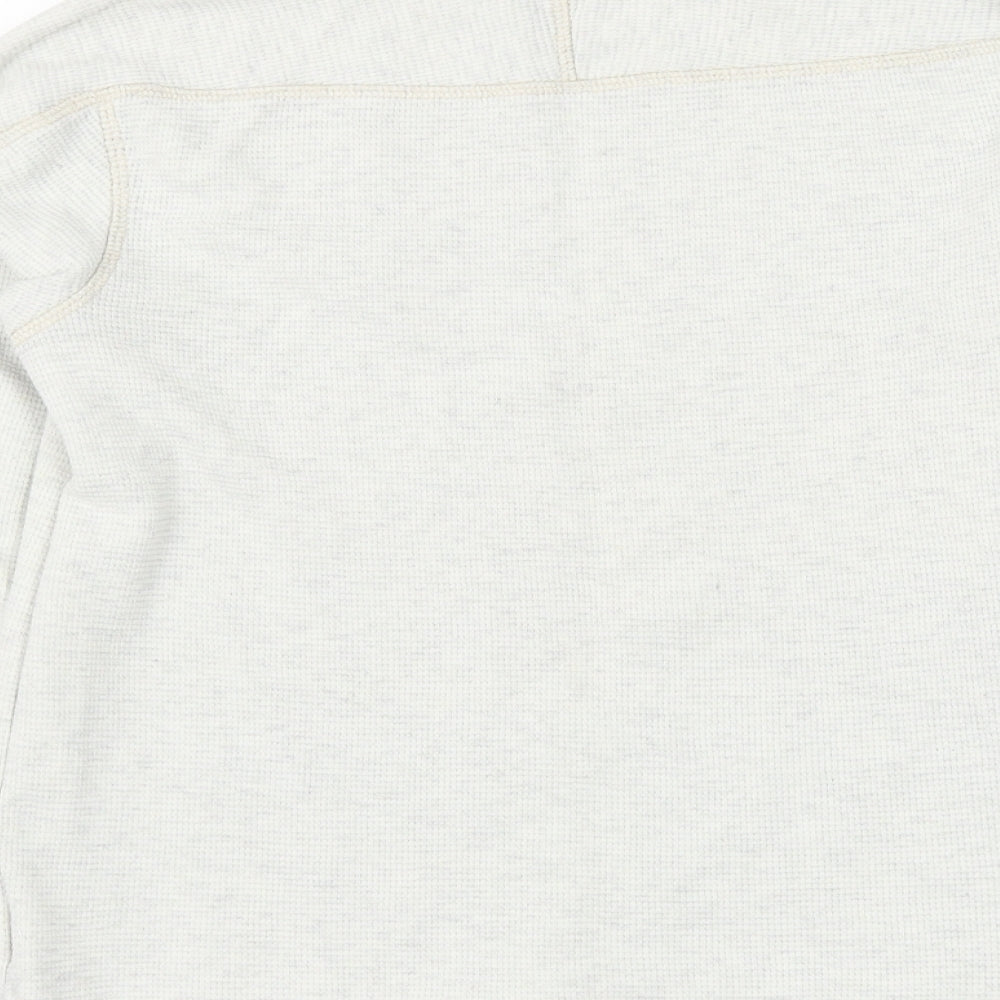 Polo Ralph Lauren Boys Ivory Cotton Pullover Sweatshirt Size 10 Years Pullover - Flag